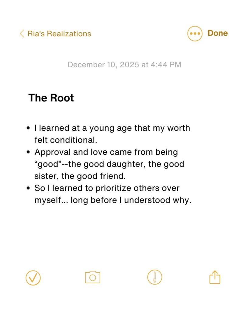 Stop Expecting You From Other People: 5 Realizations That Changed Everything 2 Aesthetic flat lay of a gratitude journal, self-growth books, and coffee on soft white sheets, symbolizing inner work, reflection, and emotional growth.